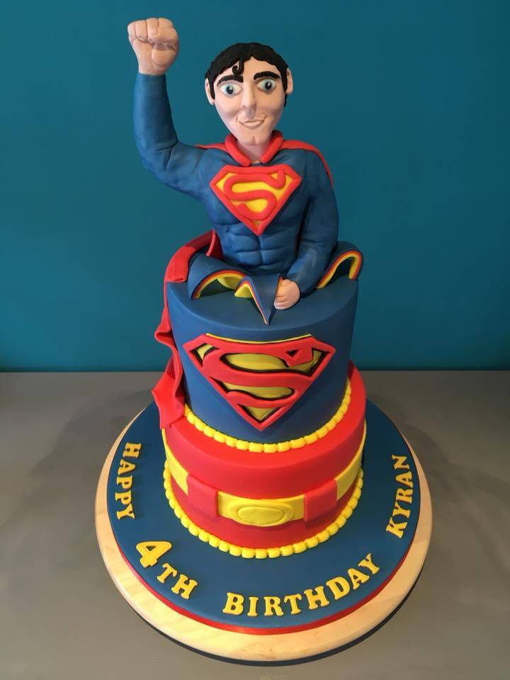 Superman Cake