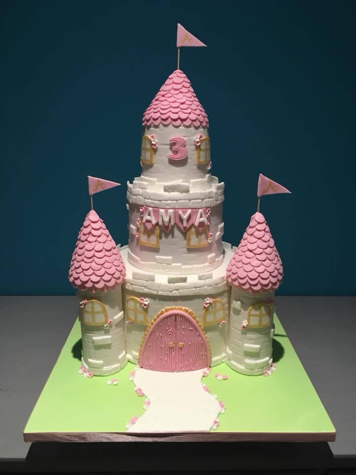 Princess Castle Cake