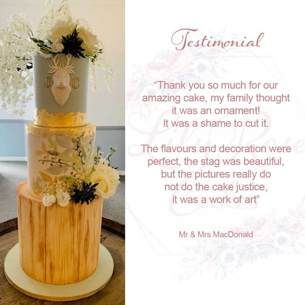 Testimonials Lily Rose Cakes