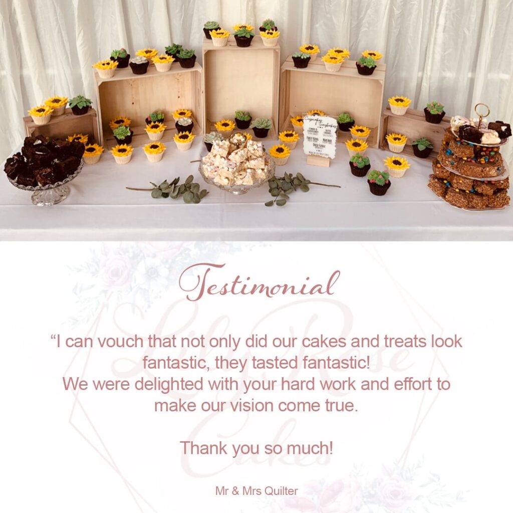 Testimonials Lily Rose Cakes