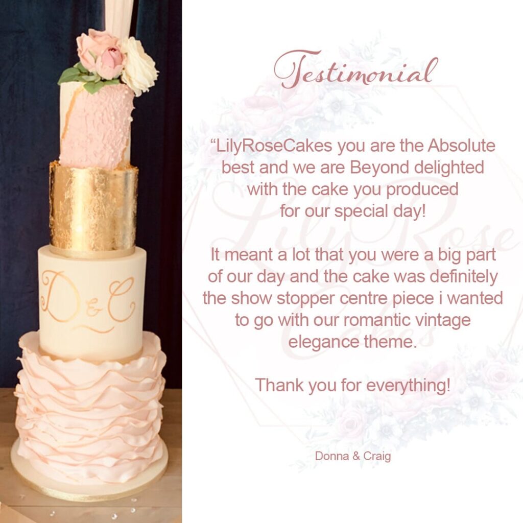 Testimonials Lily Rose Cakes